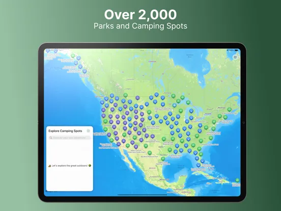 Pines: Tent & RV Camping Guide iPad 應用截圖