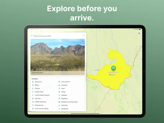Pines: Tent & RV Camping Guide iPad 應用截圖