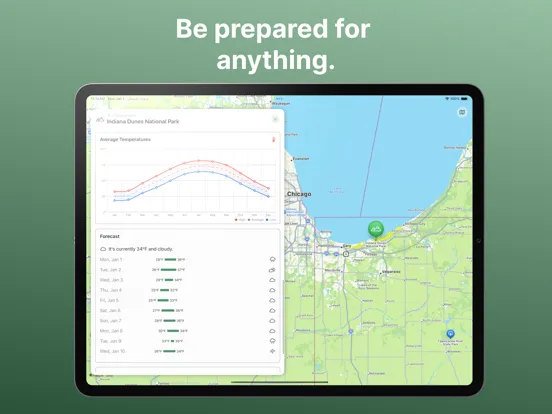 Pines: Tent & RV Camping Guide iPad 應用截圖