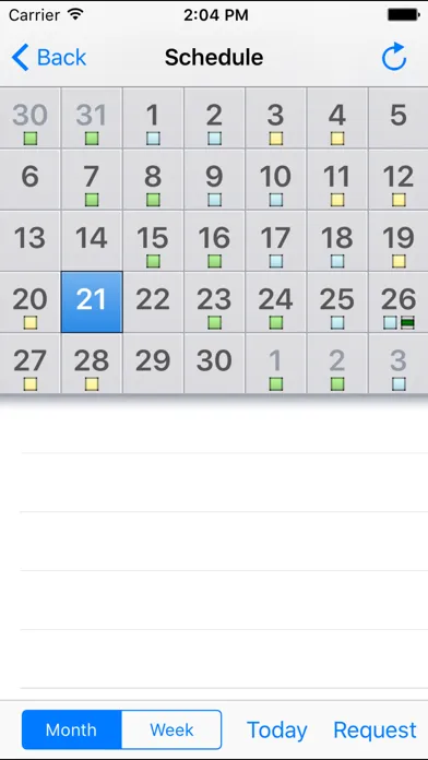 Captures d'écran de Snap Schedule