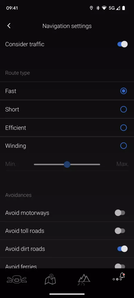 BMW Motorrad Connected Screenshots