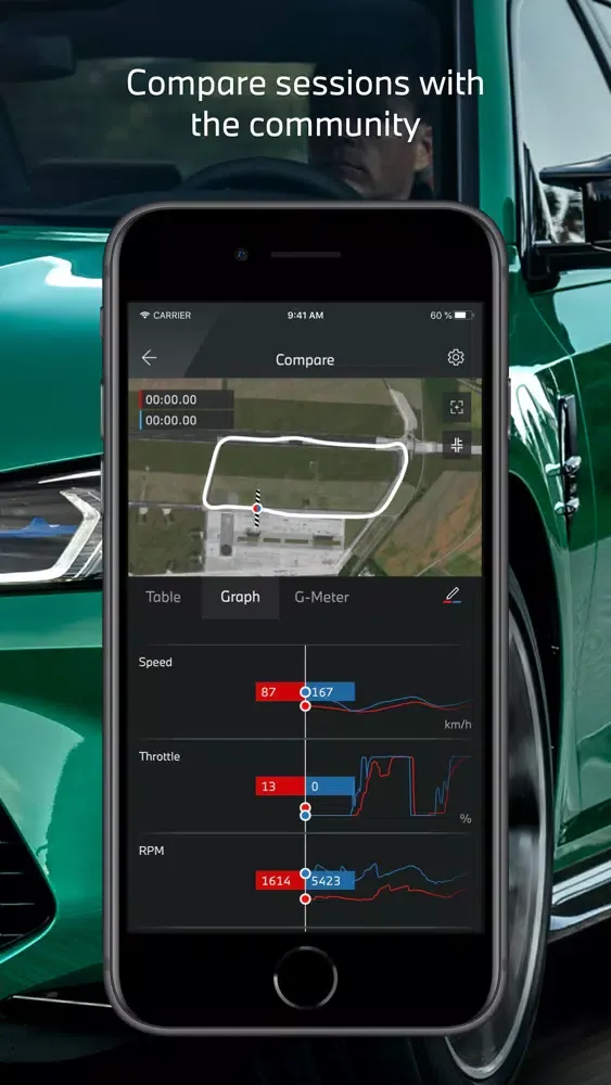 Capturas de pantalla de The BMW M Laptimer