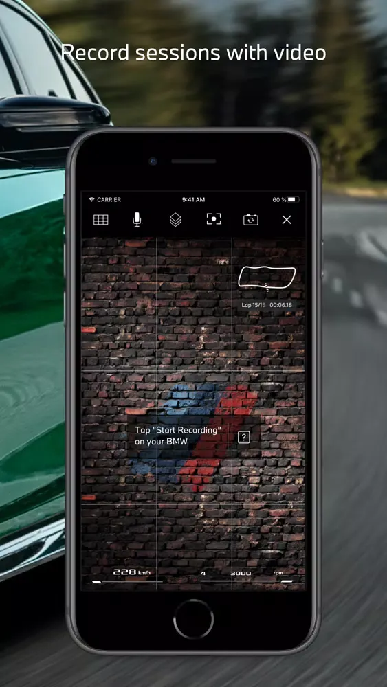 Capturas de pantalla de The BMW M Laptimer