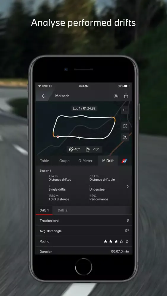 Capturas de pantalla de The BMW M Laptimer