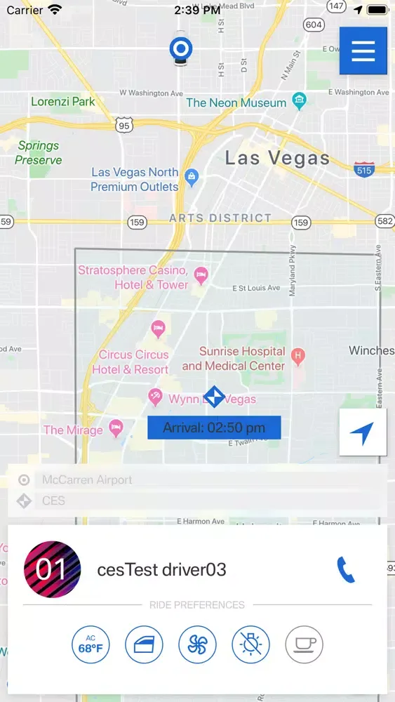 Captures d'écran de BMW@CES