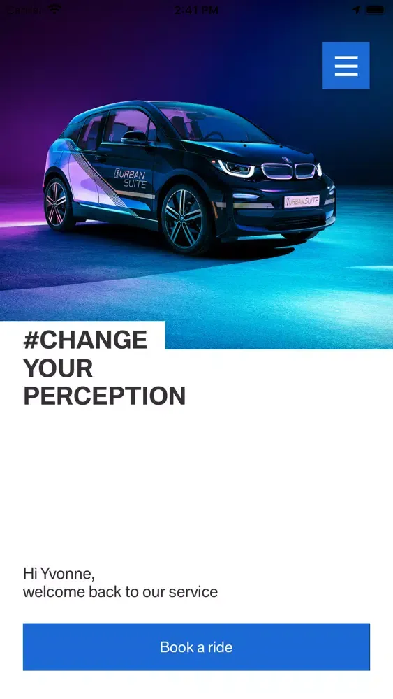 Captures d'écran de BMW@CES