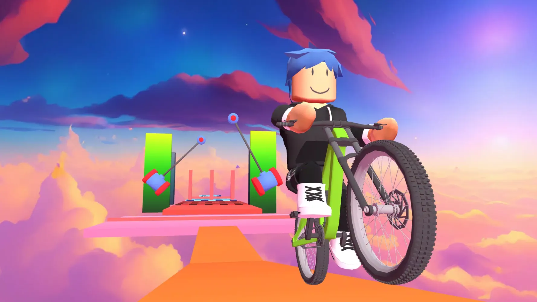 Obby BMX: Bike Challenge Ekran Görüntüleri