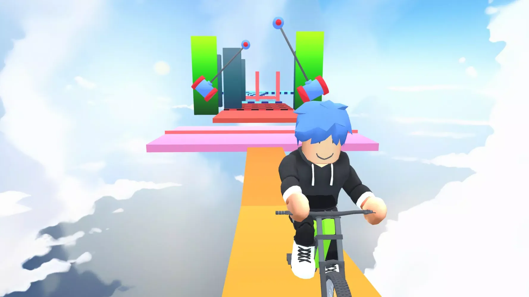 Obby BMX: Bike Challenge Ekran Görüntüleri