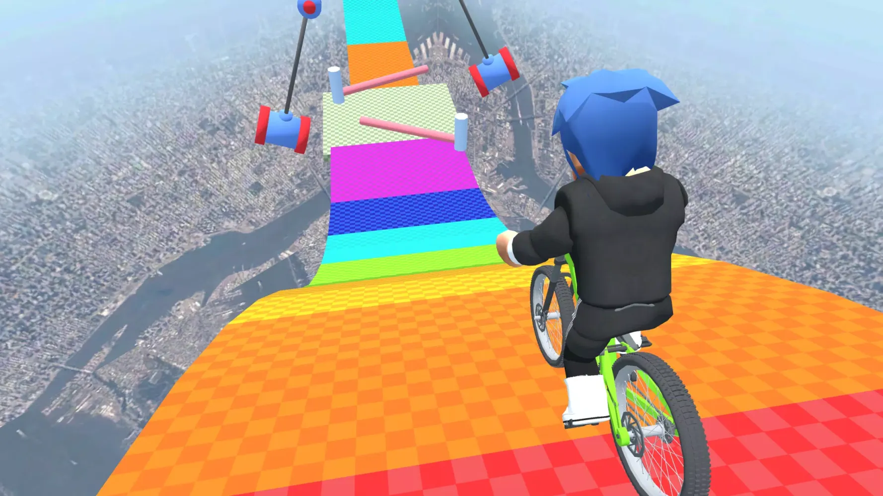 Obby BMX: Bike Challenge Ekran Görüntüleri
