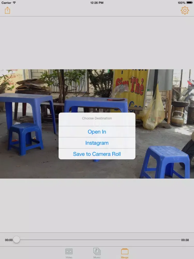 InstaVideo Plus - Splice, Merge Video with Audio for Instagram,Multi-Cloud Stored iPad  স্ক্রিনশট