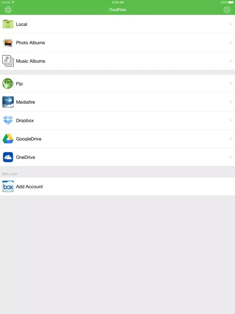 Tangkapan layar iToolFiles Free - Unrar Files Unzip Zip managers iPad 