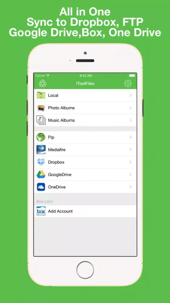 Tangkapan layar iToolFiles Free - Unrar Files Unzip Zip managers
