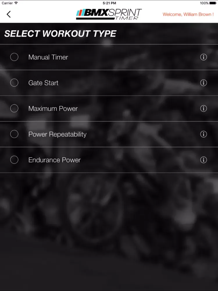 BMX Sprint Timer iPad 應用截圖