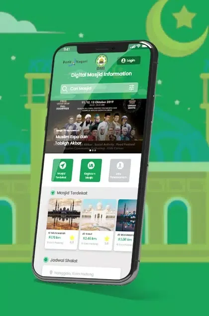 Ảnh chụp màn hình của Nagari Digital Masjid