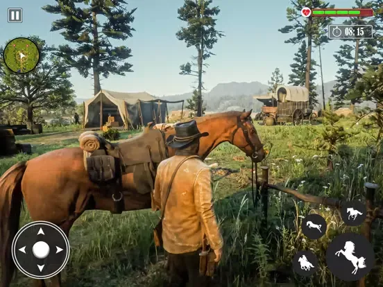 Wild Horse Simulator Jungle iPad  سکرین شاٹس