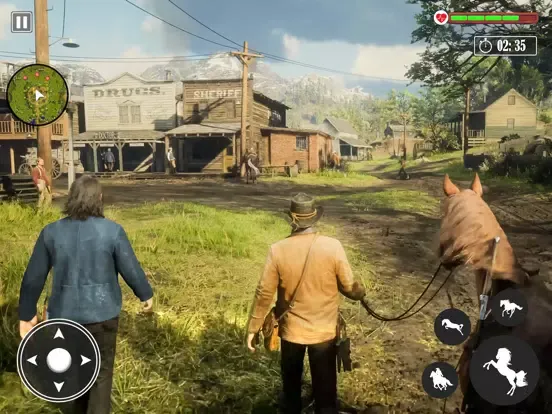 Wild Horse Simulator Jungle iPad  سکرین شاٹس