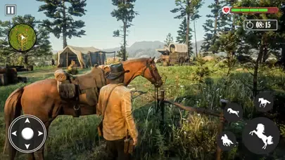 Wild Horse Simulator Jungle سکرین شاٹس