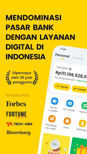 تصاویر neobank dari BNC Digital