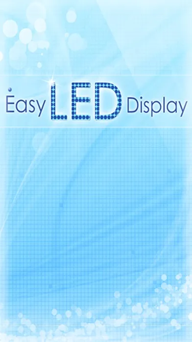Screenshot di Easy LED Display