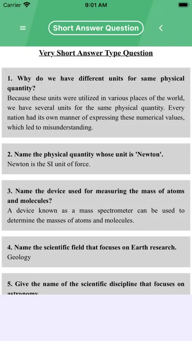 Class 11 Physics Notes & MCQs স্ক্রিনশট