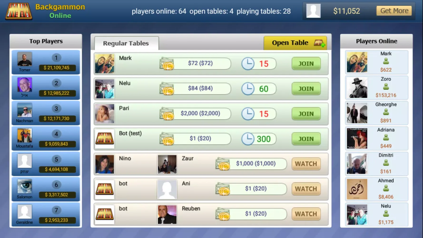 Capturas de pantalla de Backgammon Online - Board Game