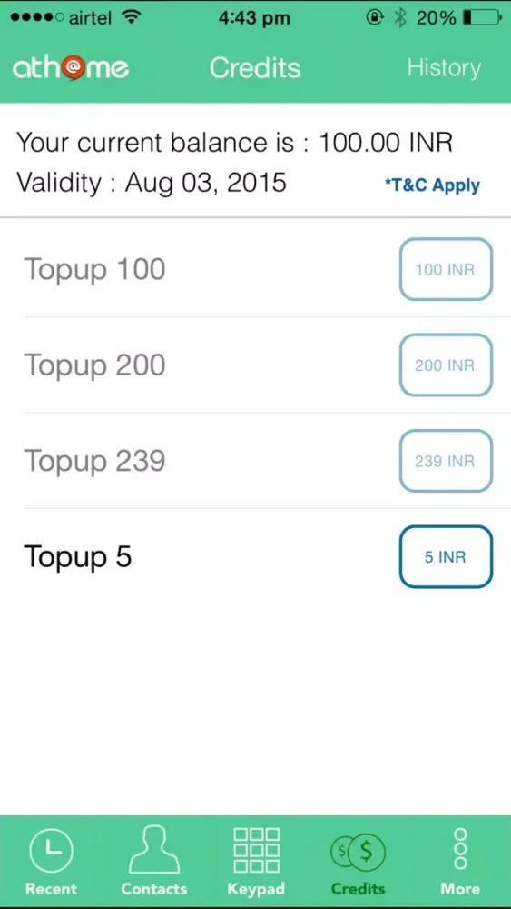 AtHome Demo Ekran Görüntüleri