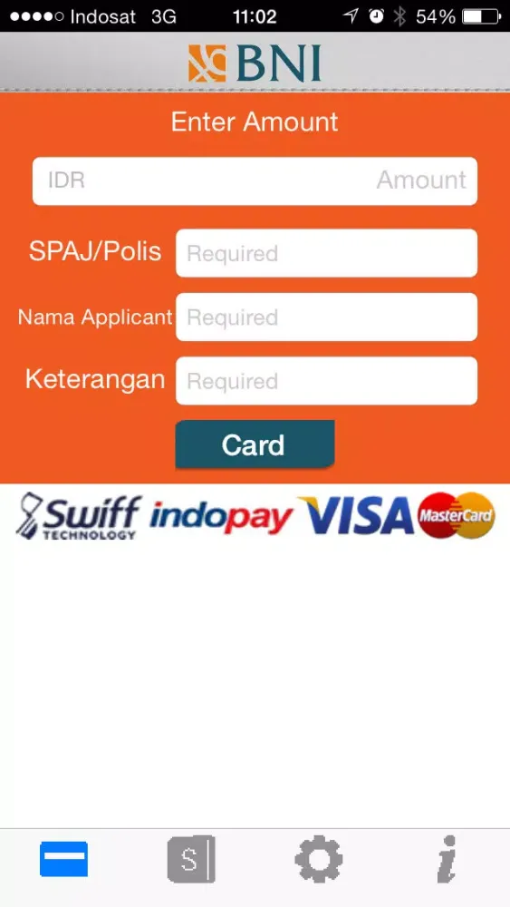 BNI m-POS স্ক্রিনশট