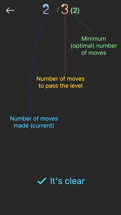 Neon Tags - math puzzle game 스크린샷