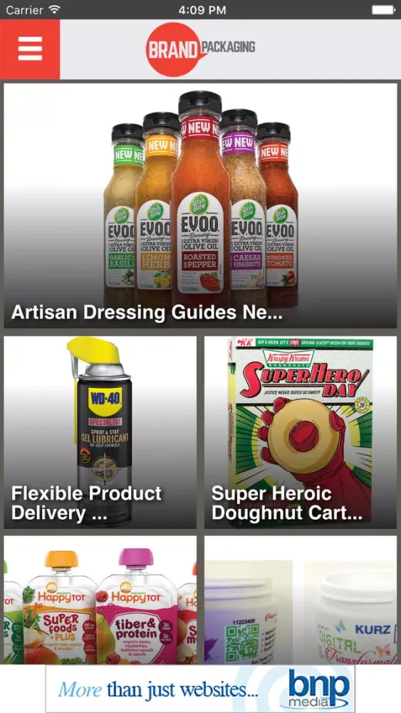 Capturas de pantalla de BRAND PACKAGING