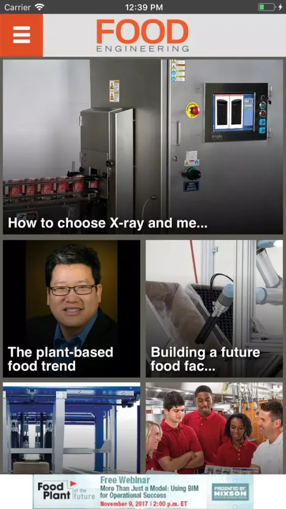 Screenshot di Food Engineering