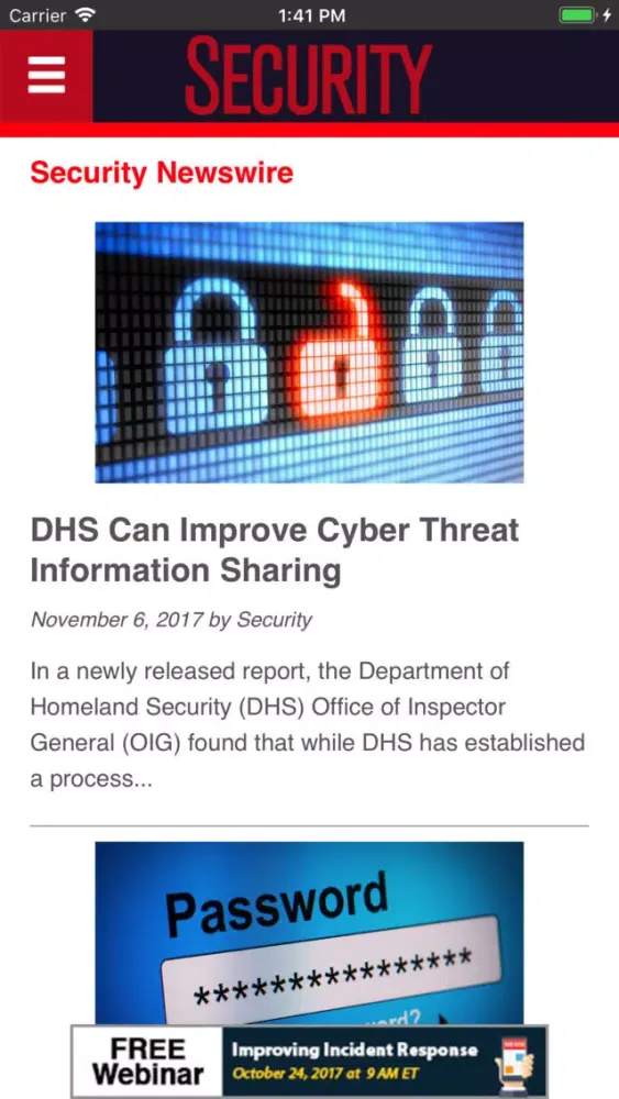 Security Magazine应用截图