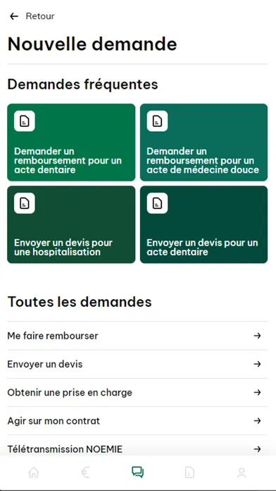 Tangkapan skrin BNP Paribas Protection Santé