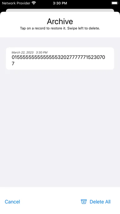 Скриншоты GS1 Barcode Scanner