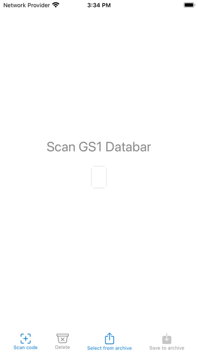 Скриншоты GS1 Barcode Scanner