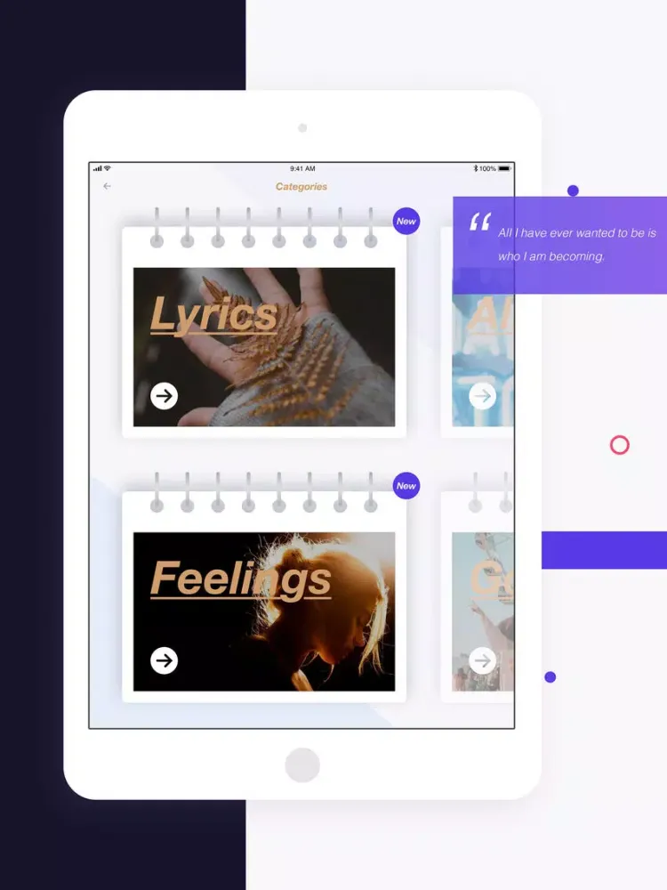 Capturas de tela do Caption Likes for Social Posts iPad 