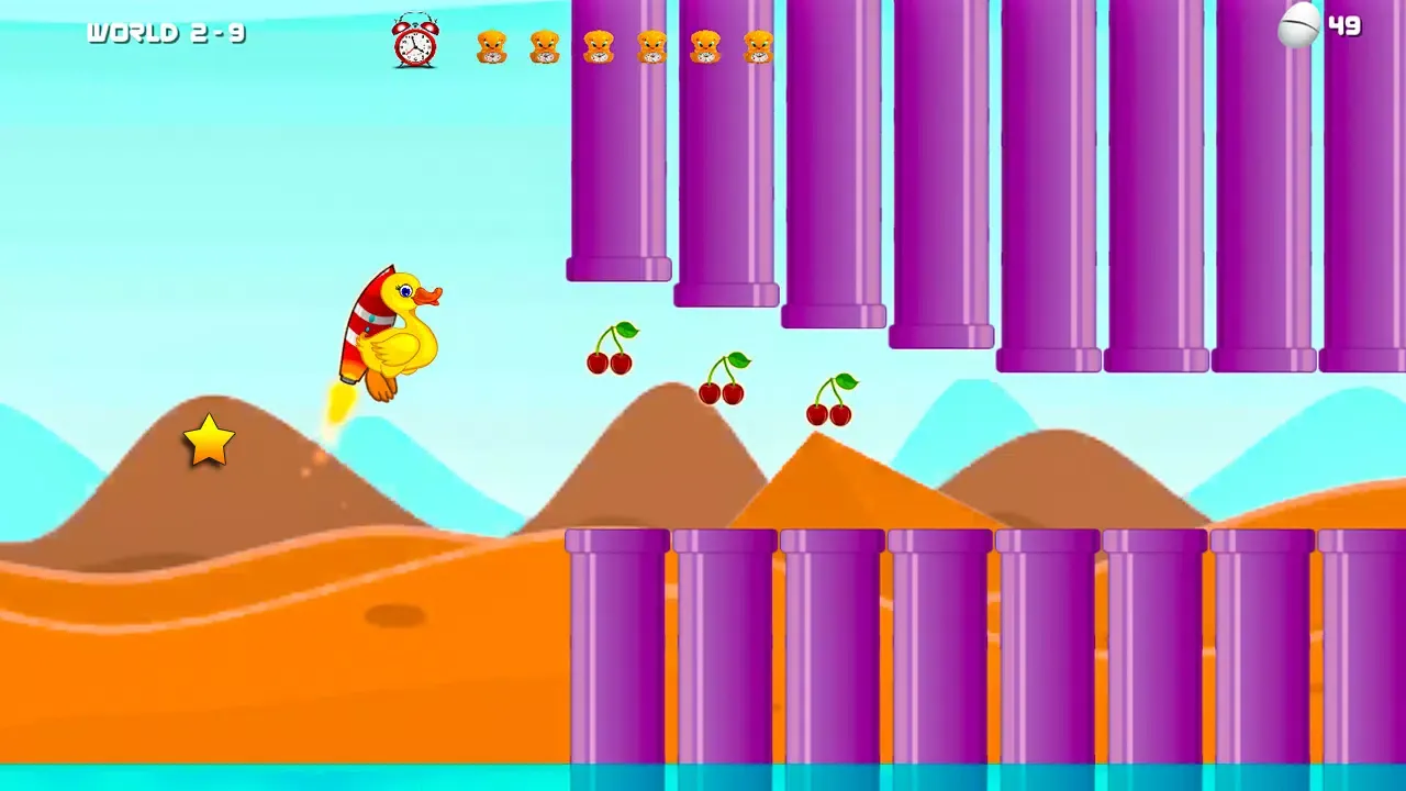 Super Duck's World Super Bino Screenshots