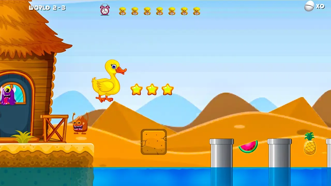 Super Duck's World Super Bino Screenshots