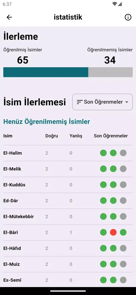 Esmaül Hüsna - Zikir ve Ezber应用截图