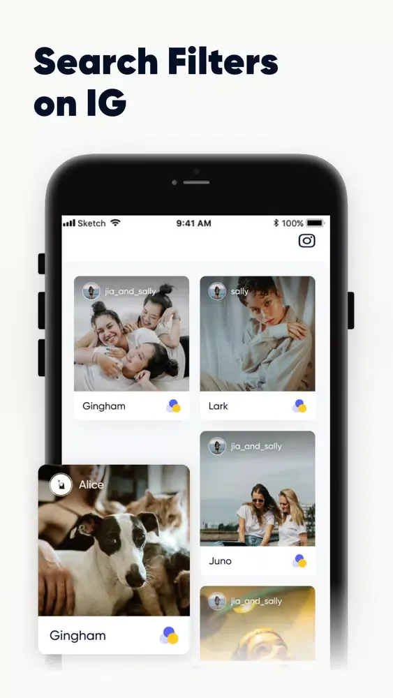 Filter Analyzer for IG স্ক্রিনশট