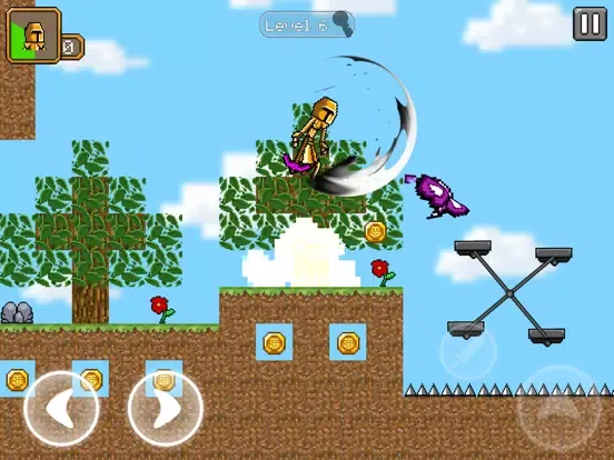 RedStickman Multicraft Parkour iPad  سکرین شاٹس