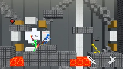 Tangkapan skrin Stickman Fight MultiCraft War
