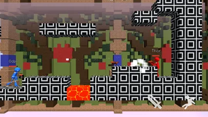 Tangkapan skrin Stickman Fight MultiCraft War