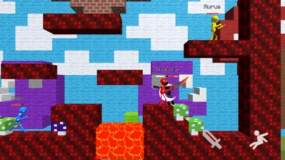 Tangkapan skrin Stickman Fight MultiCraft War