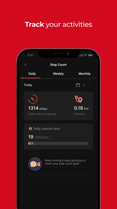 ภาพหน้าจอของ boAt Hub App