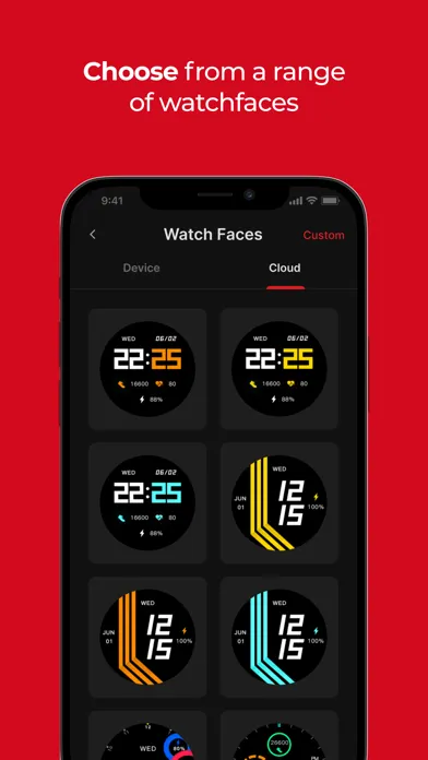 ภาพหน้าจอของ boAt Hub App
