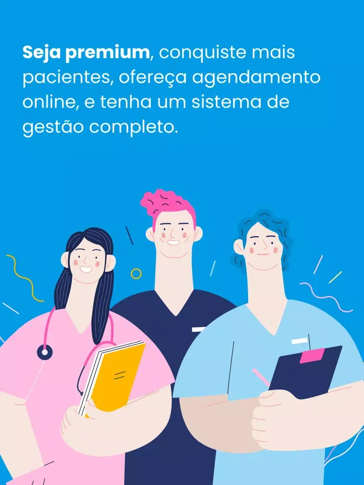 Tangkapan skrin BoaConsulta para Médicos iPad 