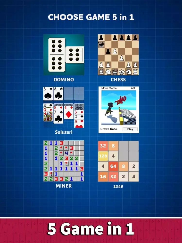 Board Game Classic: 5 in 1 iPad  سکرین شاٹس