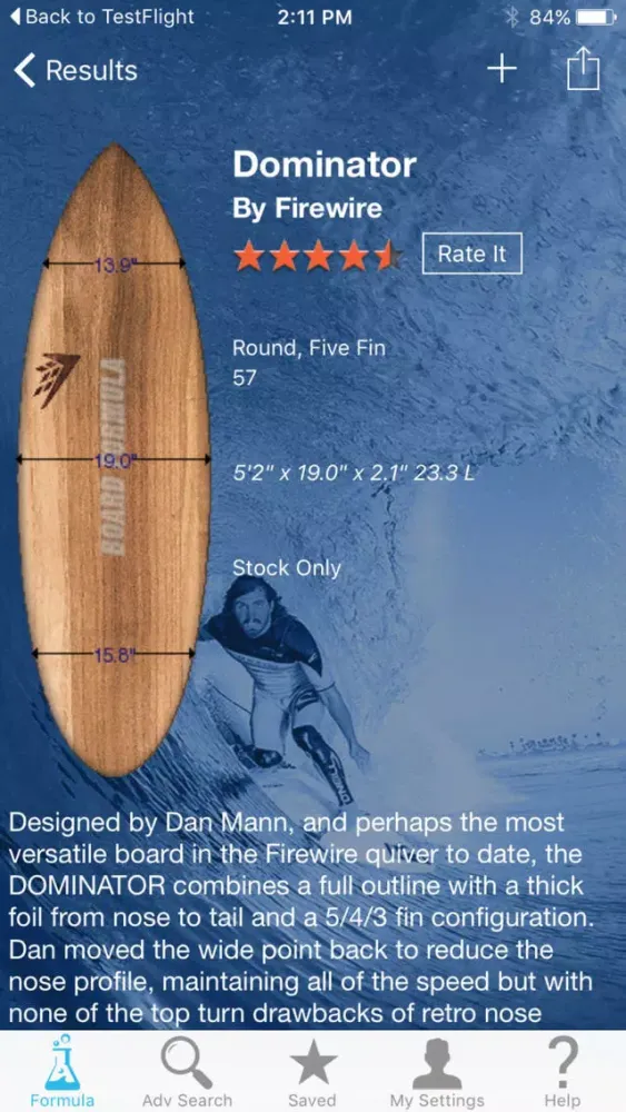 Firewire Surfboards Screenshots