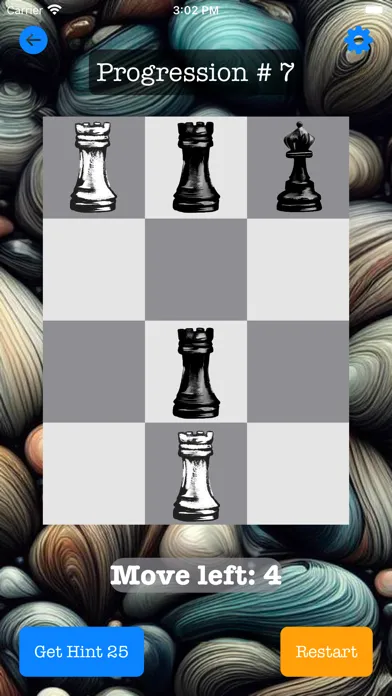 Ảnh chụp màn hình của Red Knight's Chess Puzzles