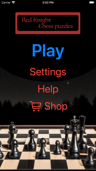 Captures d'écran de Red Knight's Chess Puzzles